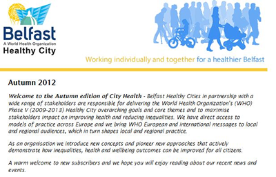 City Health newsletter