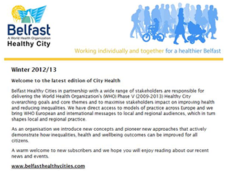 City Health newsletter